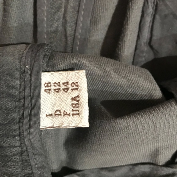 Brunello Cucinelli Navy Corduroy Pants Size 12 - Picture 3 of 4